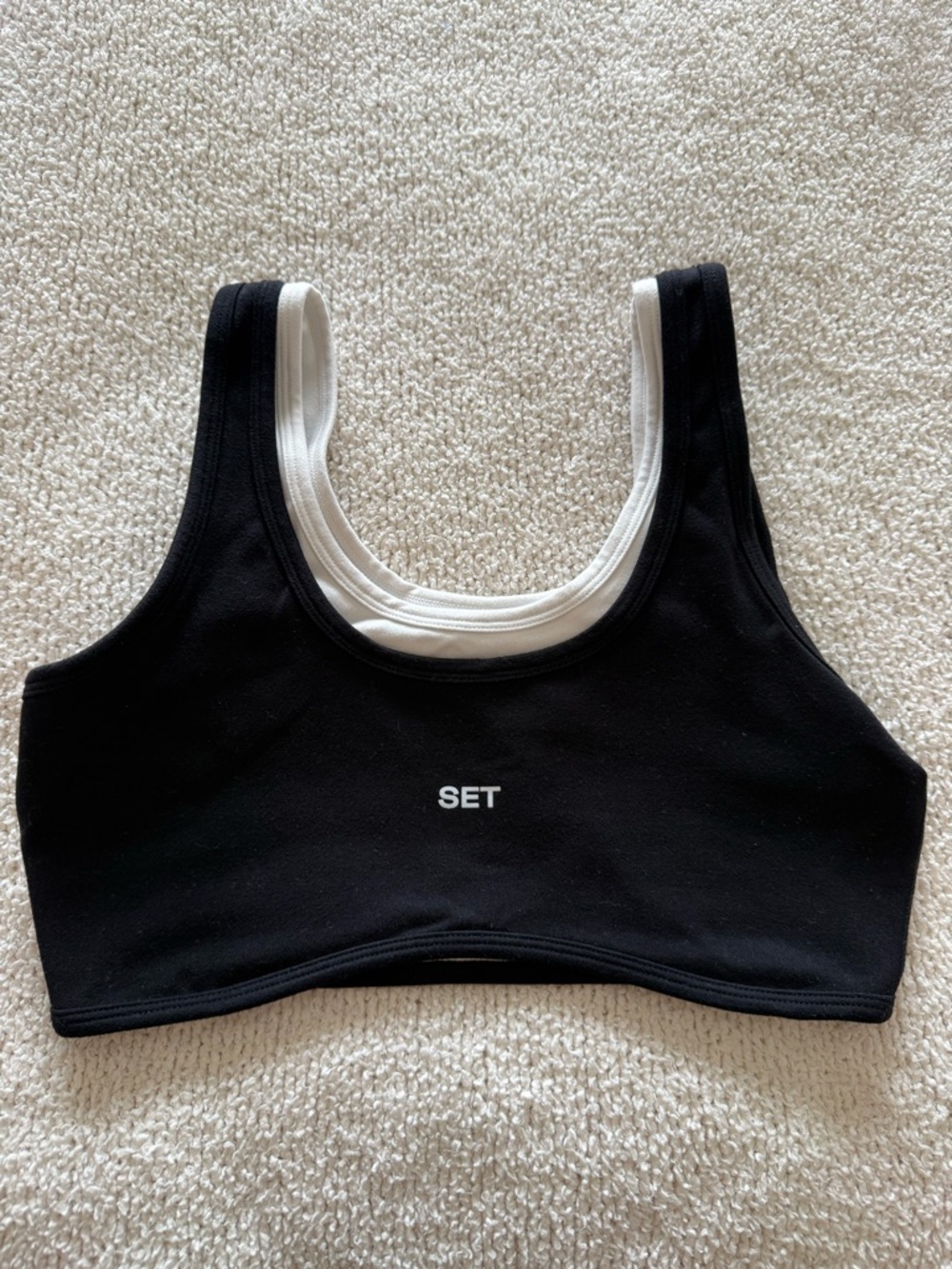 Set Active Layered Formcloud Bra